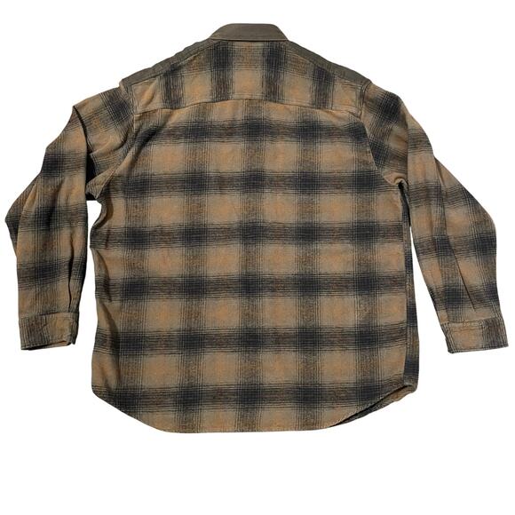 Legendary Whitetails Men’s Flannel Shacket Button Up Shirt 2XL Green Black Brown - Picture 5 of 17